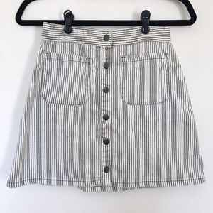 Urban Outfitters Kimchi Blue striped skirt